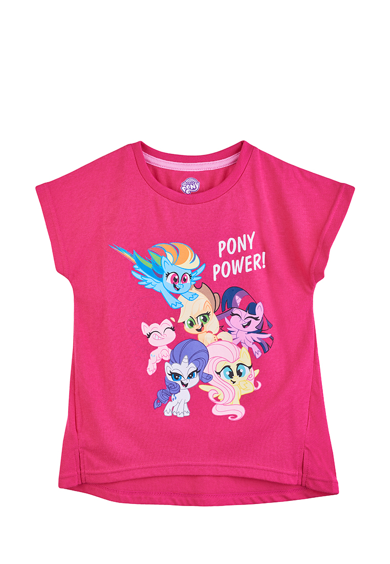 фото Футболка детская my little pony ss21mlp011447 розовый р.128