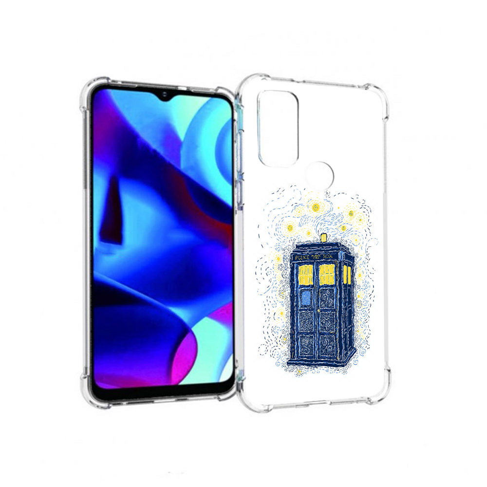

Чехол MyPads Tocco для Motorola Moto G будка рисунок (PT227075.349.249), Прозрачный, Tocco