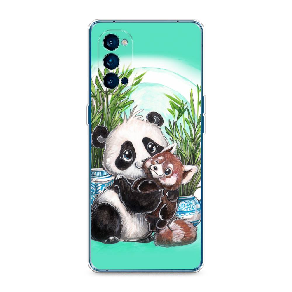 Чехол Awog на Oppo Reno 4 Pro 5G Друзья зверята