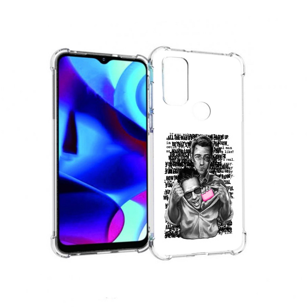 

Чехол MyPads Tocco для Motorola Moto G бойцовский клуб (PT227075.349.242), Прозрачный, Tocco