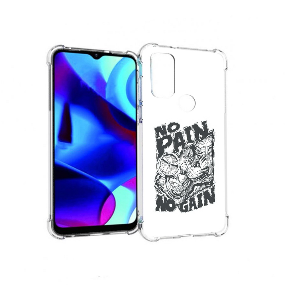 

Чехол MyPads Tocco для Motorola Moto G бодибилдинг тяжелая работа (PT227075.349.238), Прозрачный, Tocco