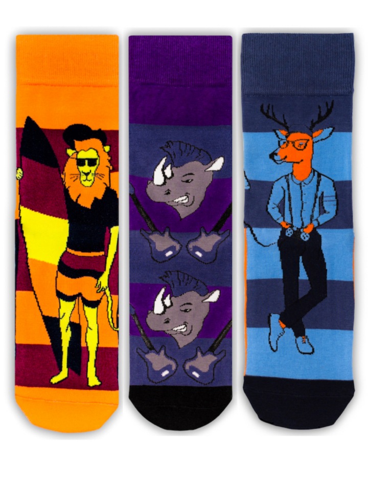 

Комплект носков мужской Tatem Socks 1825 красный 36 RU-40 RU, 1825