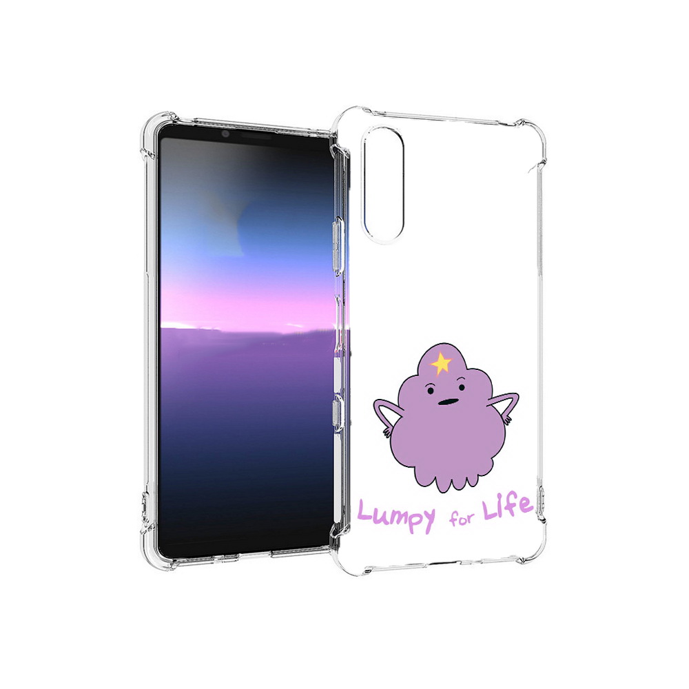 

Чехол MyPads Tocco для Sony Xperia 10 III Принцесса пупырчатого королевства, Прозрачный, Tocco