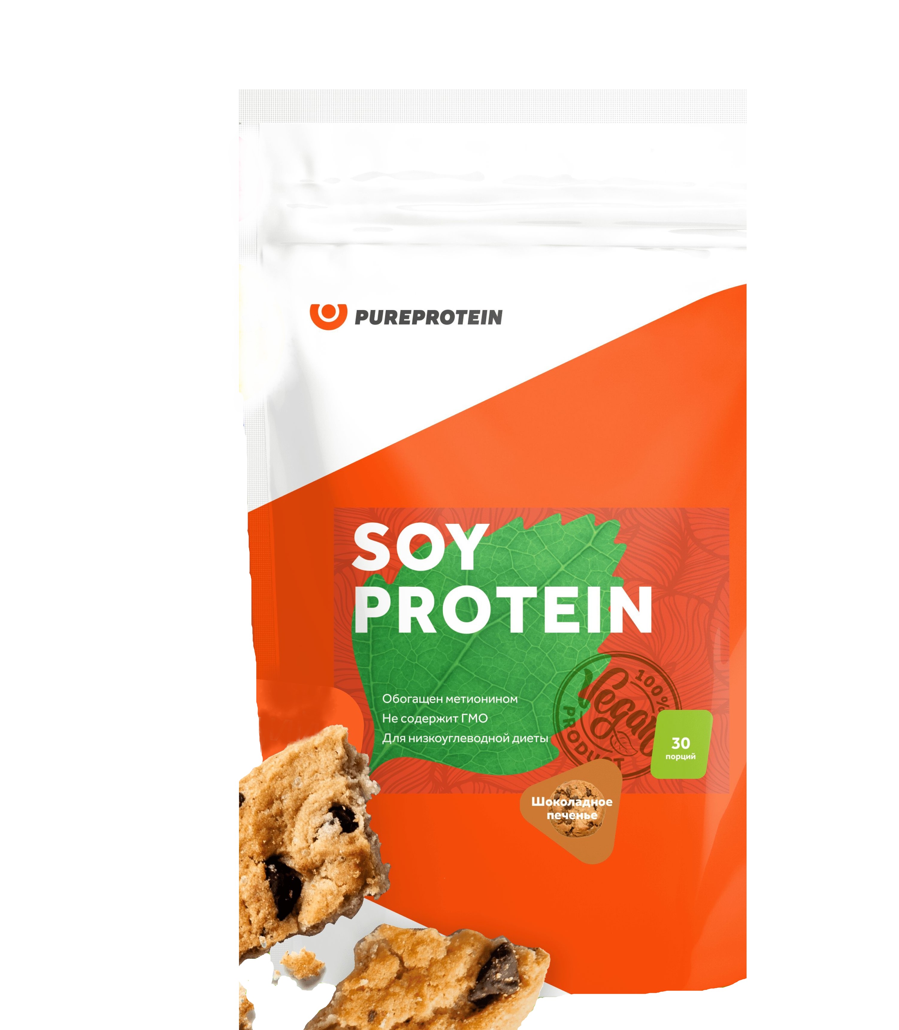 Протеин Pure Protein Soy Isolate шоколадное печенье 900 г