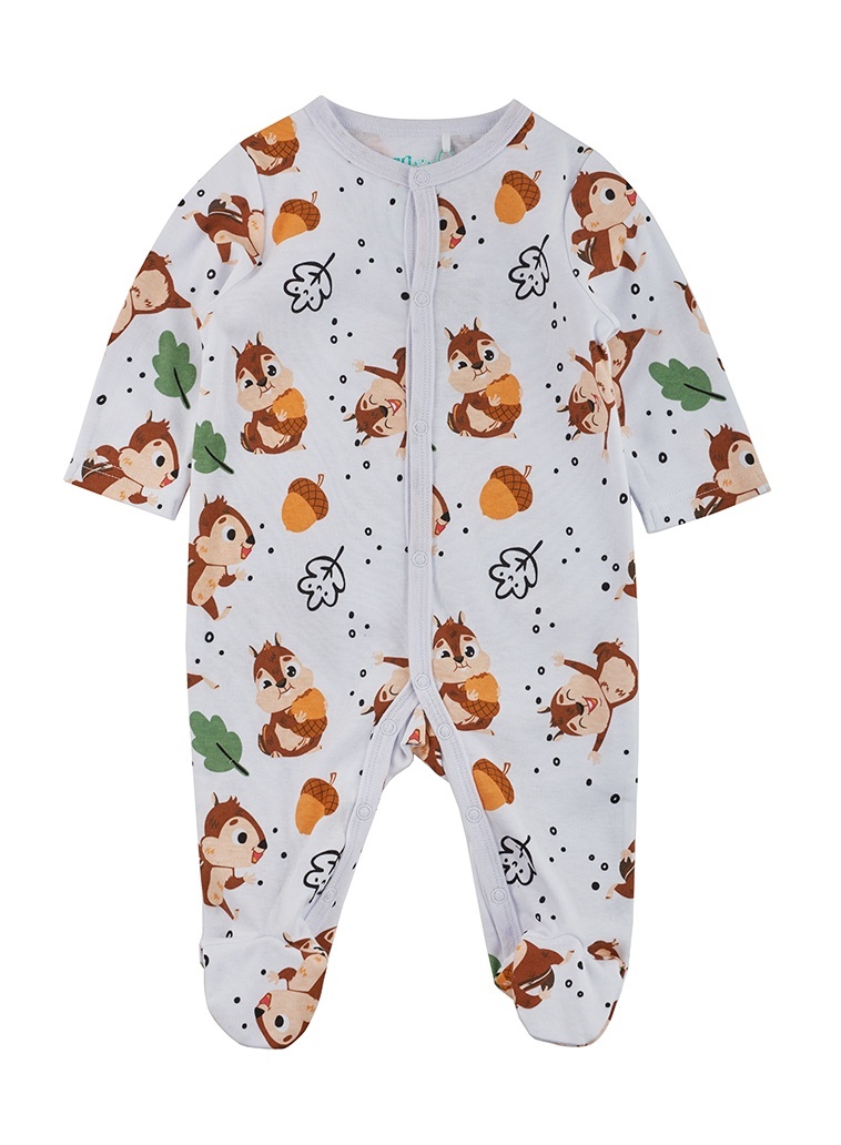 

Комбинезон детский Kari Baby AW24B10803206, белый, 56, 234564