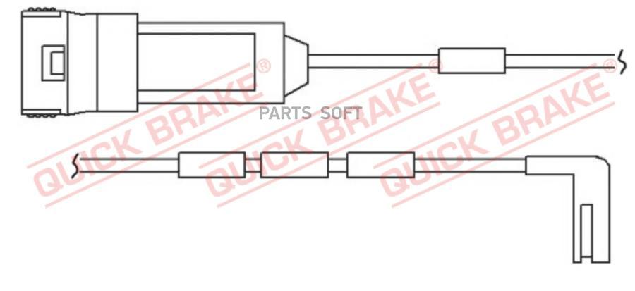 

QUICK BRAKE-ДАТ-КИ ТОРМ. КОЛ. WS0124A1 1шт