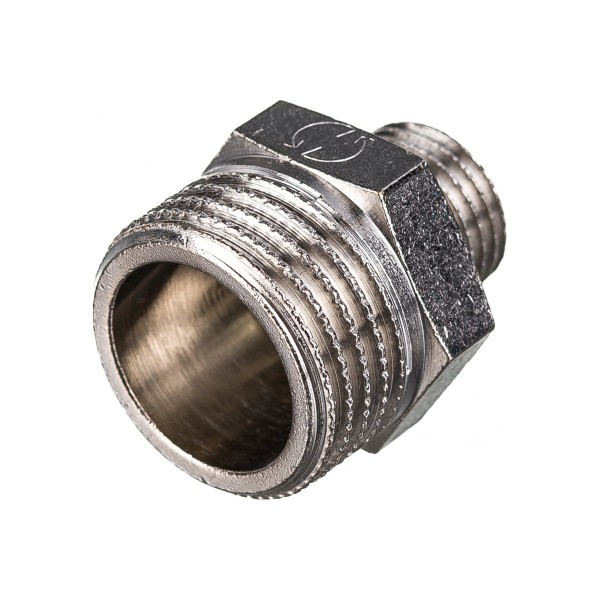 фото Переходной никелированный ниппель stout нн 1/2x1/4 rg008q0ocnlvdc