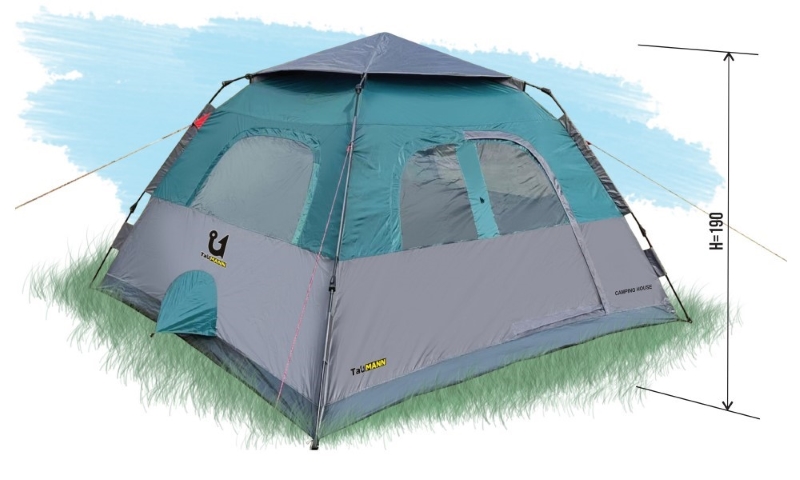 Тент-палатка TauMANN Camping House