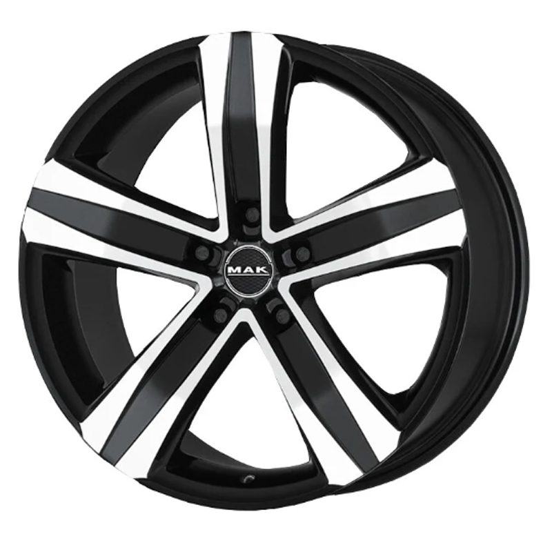 

Колесный диск MAK, STONE5 W 7.5x17/5x130ET45 71.6 BlackMirror, Черный