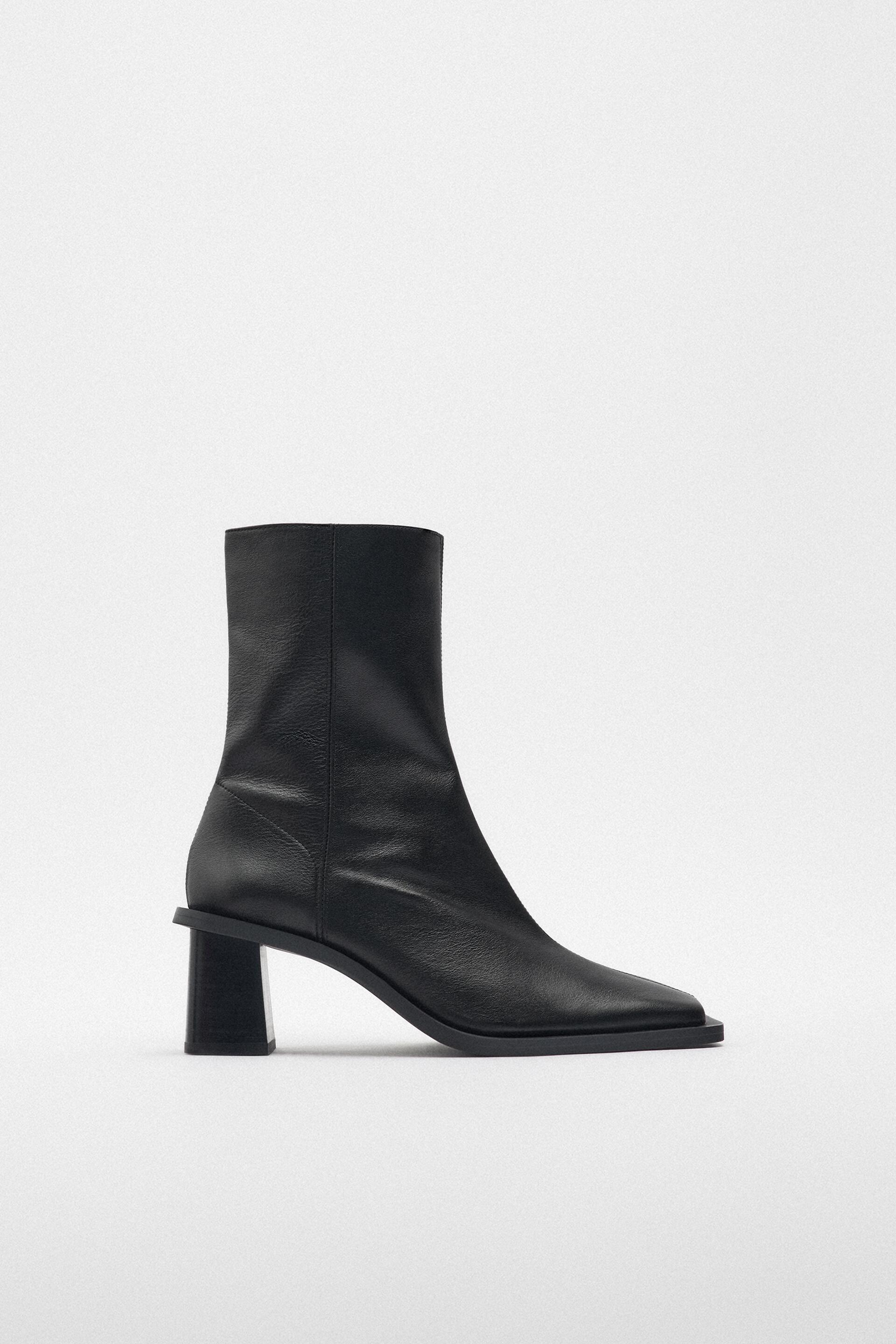 

Ботильоны женские ZARA 200945 черные 41 RU (доставка из-за рубежа), 200945