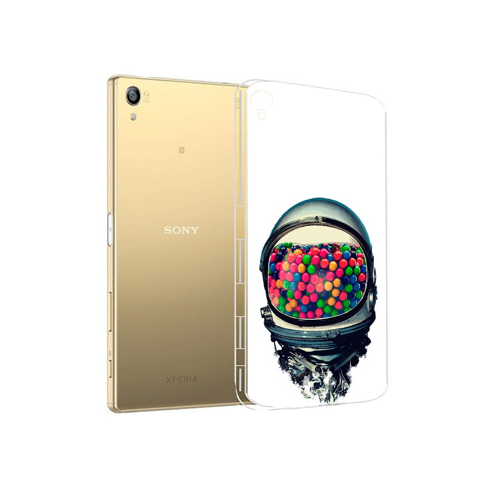 

Чехол MyPads Tocco для Sony Xperia Z5 Premium шлем космонавта (PT23243.222.700), Прозрачный, Tocco