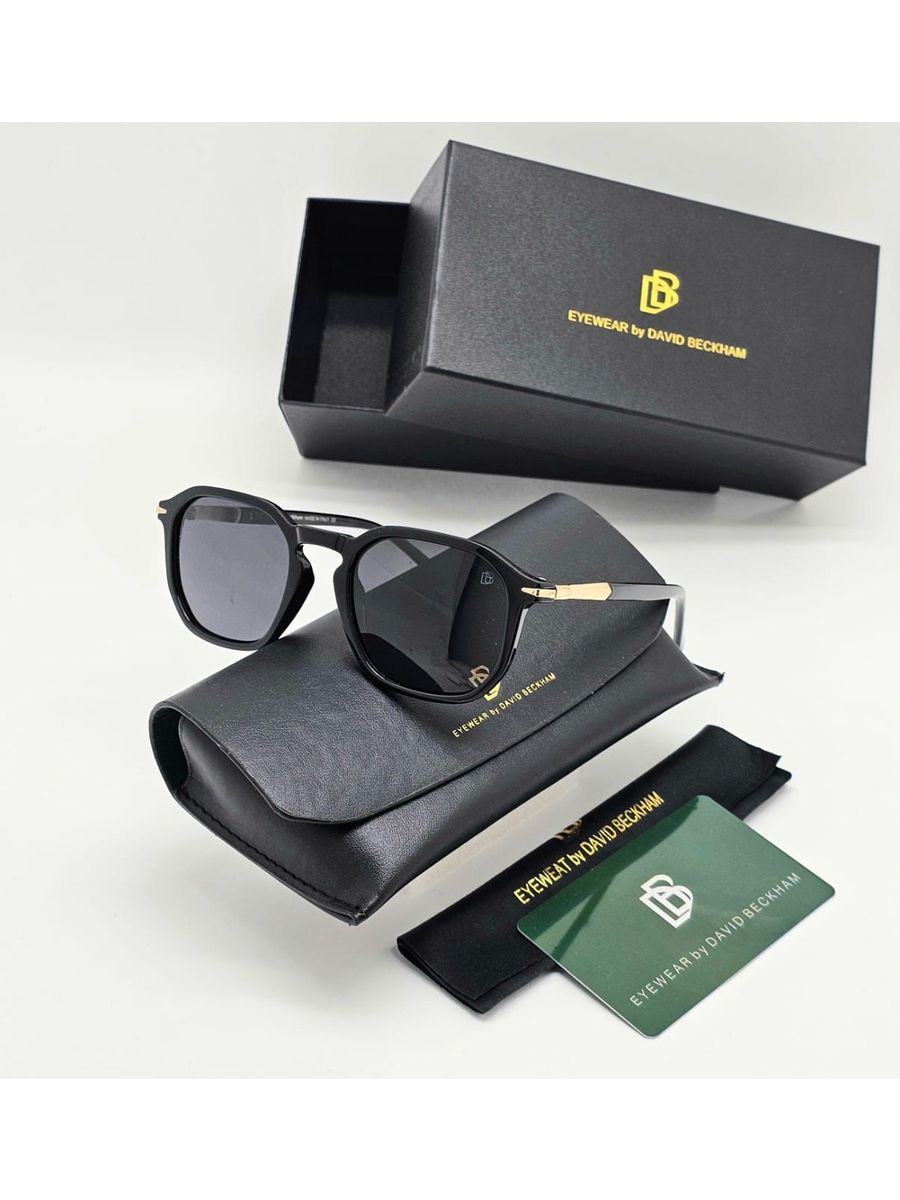

Солнцезащитные очки женские NoBrand 260 Реплика черные/золотистые, 260 Реплика