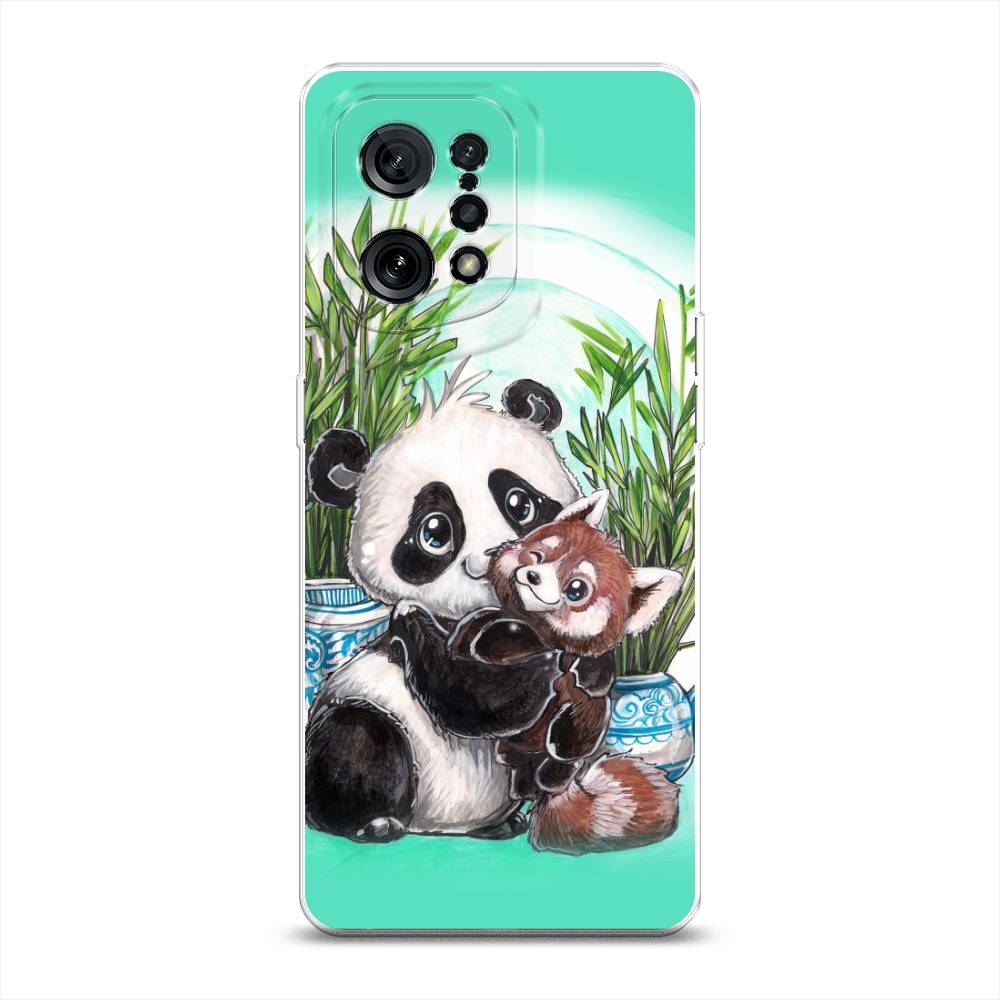 

Чехол Awog на Oppo Find X5 "Друзья зверята", Разноцветный, 259750-2