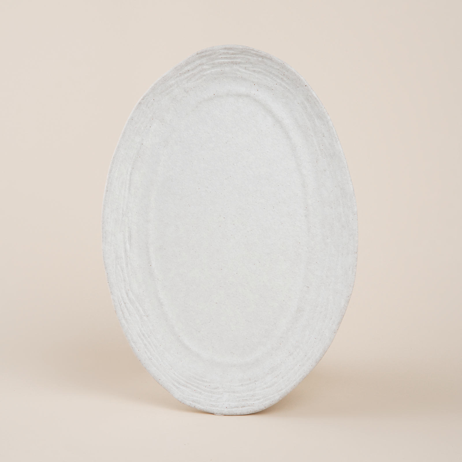 Блюдо сервировочное SL Home, керамика, 34х24, белый