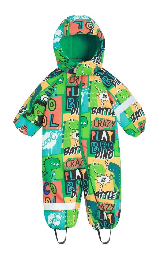 

Комбинезон детский Kari Baby AW24B071, зеленый, 74, 230634