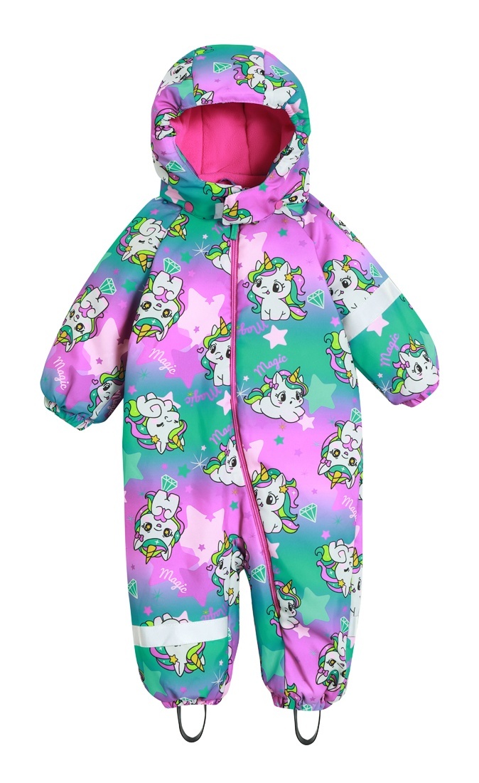 

Комбинезон детский Kari Baby AW24B081, розовый, 80, 230637