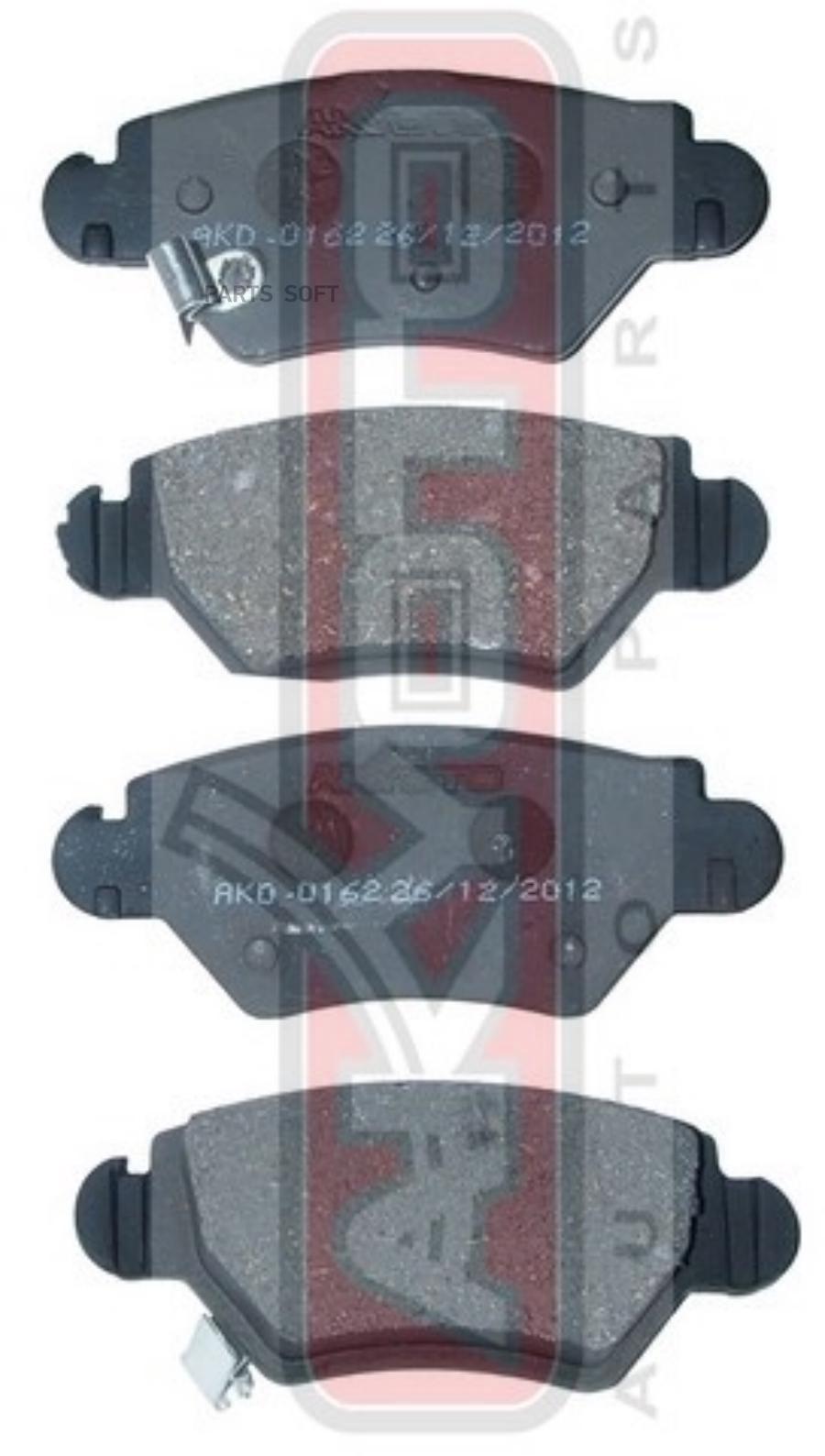 

Колодки Тормозные Дисковые Задние Opel Opel Astra G 98-05 AKYOTO akd-0162