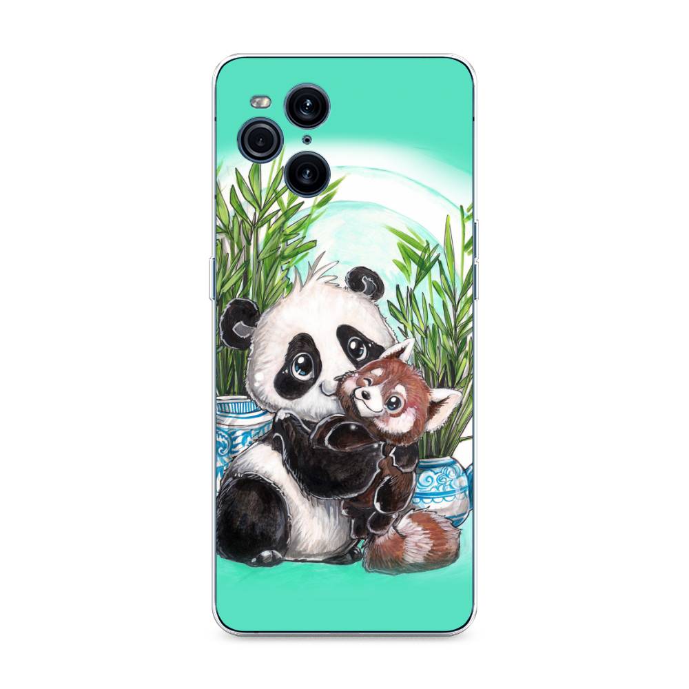 

Чехол Awog на Oppo Find X3 Pro "Друзья зверята", Разноцветный, 255750-2