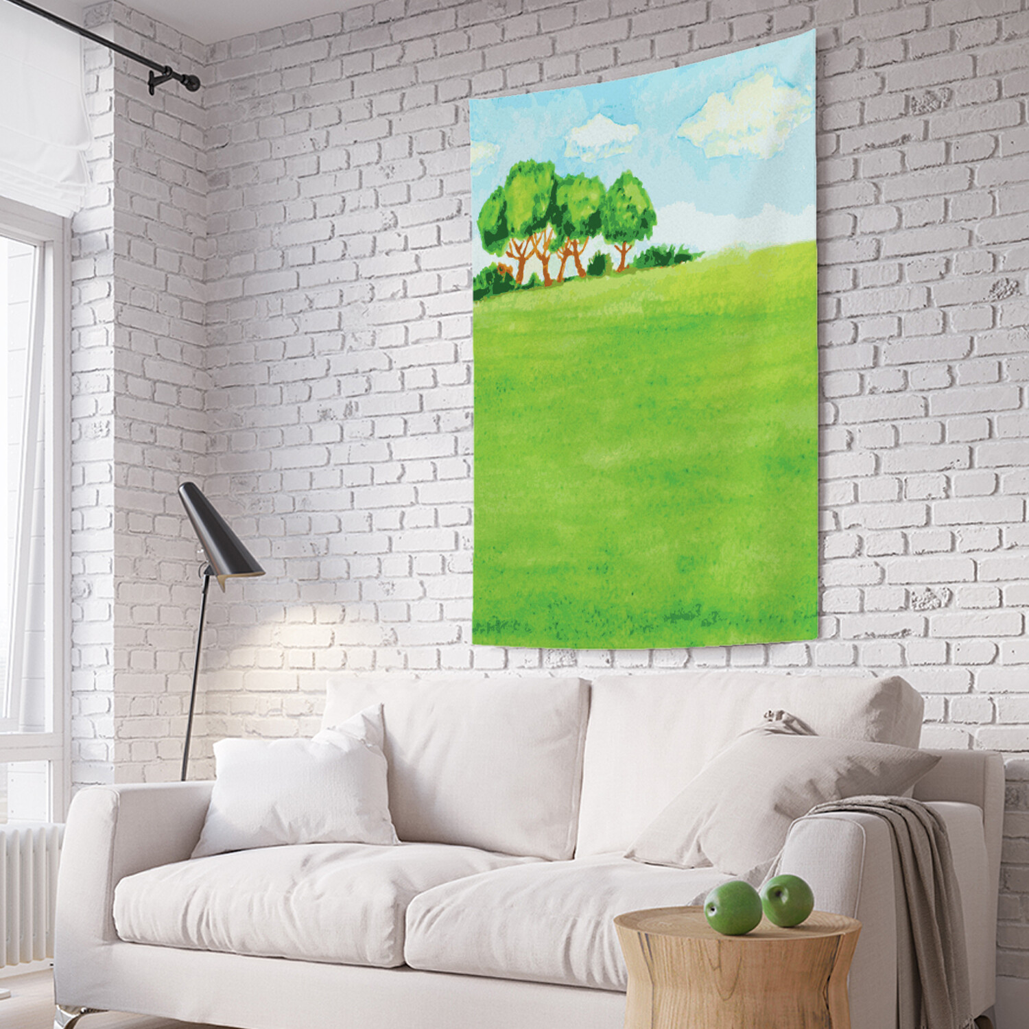 

Вертикальное фотопанно на стену JoyArty Лесной остров 150x200 см, Лесной остров