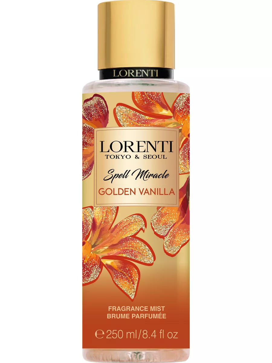 

Мист Для Тела Lorenti Golden Vanilla 250мл, GOLDEN VANILLA