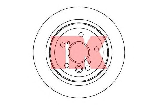 

Тормозной диск Nk 204576
