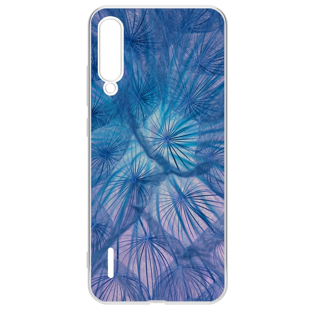 

Чехол-накладка Krutoff Clear Case Синий одуванчик для Xiaomi Mi 9 Lite