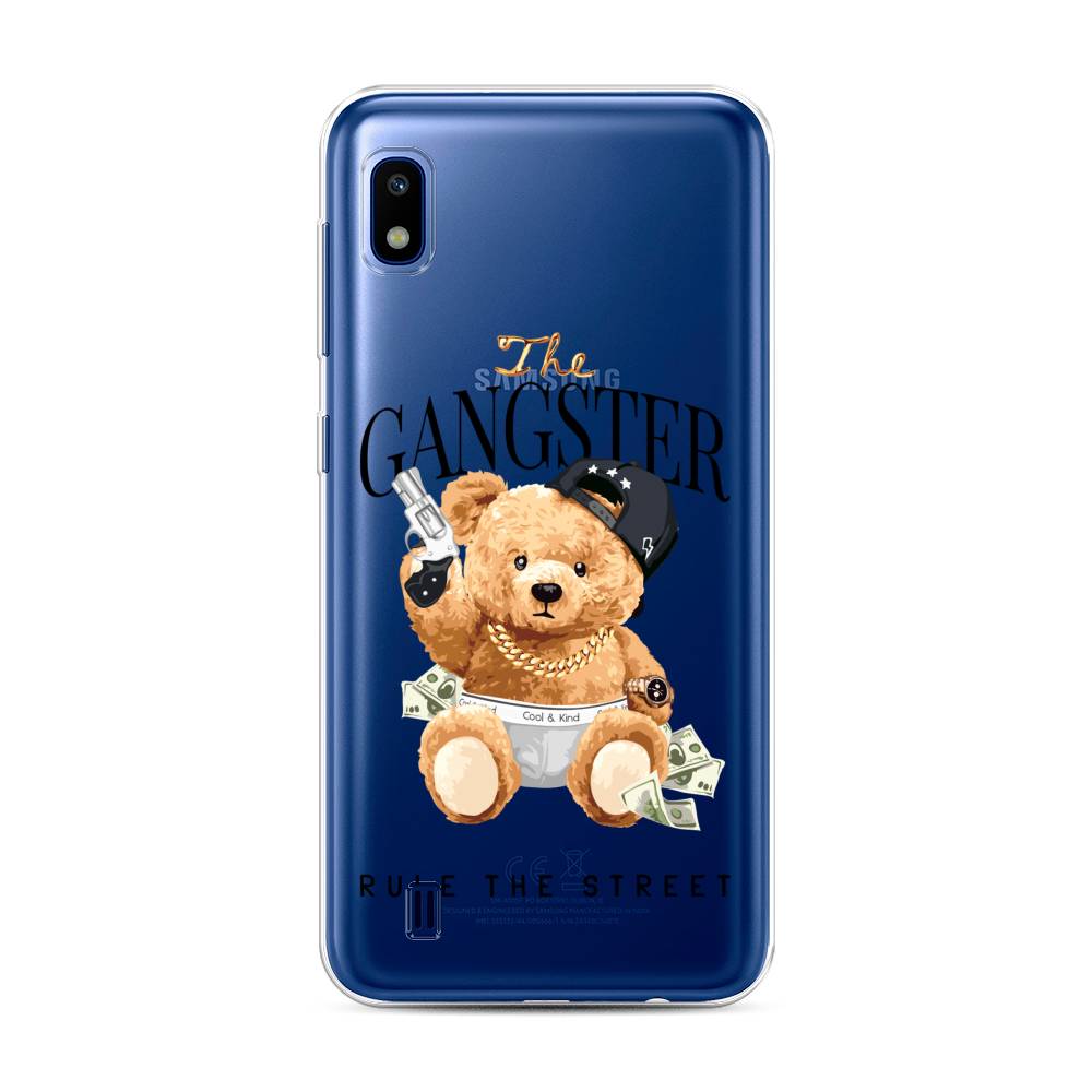 

Чехол на Samsung Galaxy A10 "The Gangster", Бежевый;серый;черный, 27950-6
