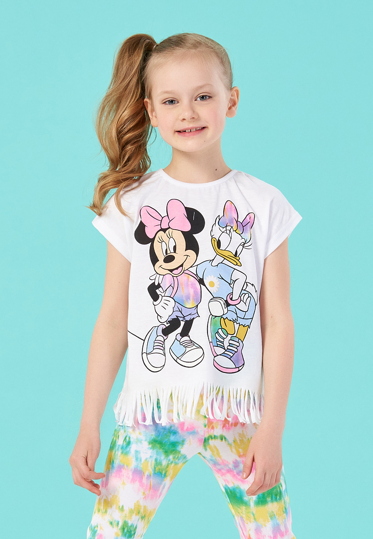 фото Футболка детская minnie mouse ss21d30001244 белый р.98