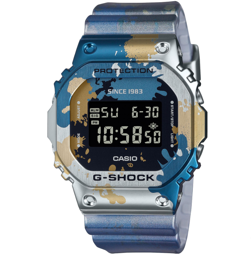 

Наручные часы мужские Casio GM-5600SS-1E синие, GM-5600SS-1E