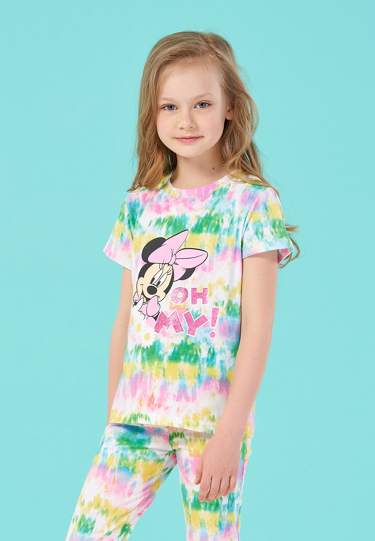 фото Футболка детская minnie mouse ss21d28001244 разноцветный р.98