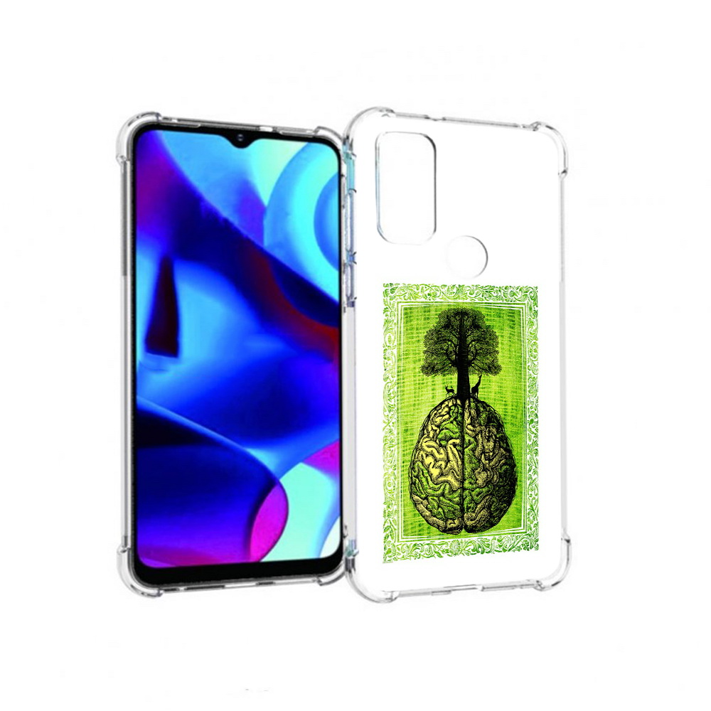 

Чехол MyPads Tocco для Motorola Moto G абстракция здоровый мозг (PT227075.349.211), Прозрачный, Tocco