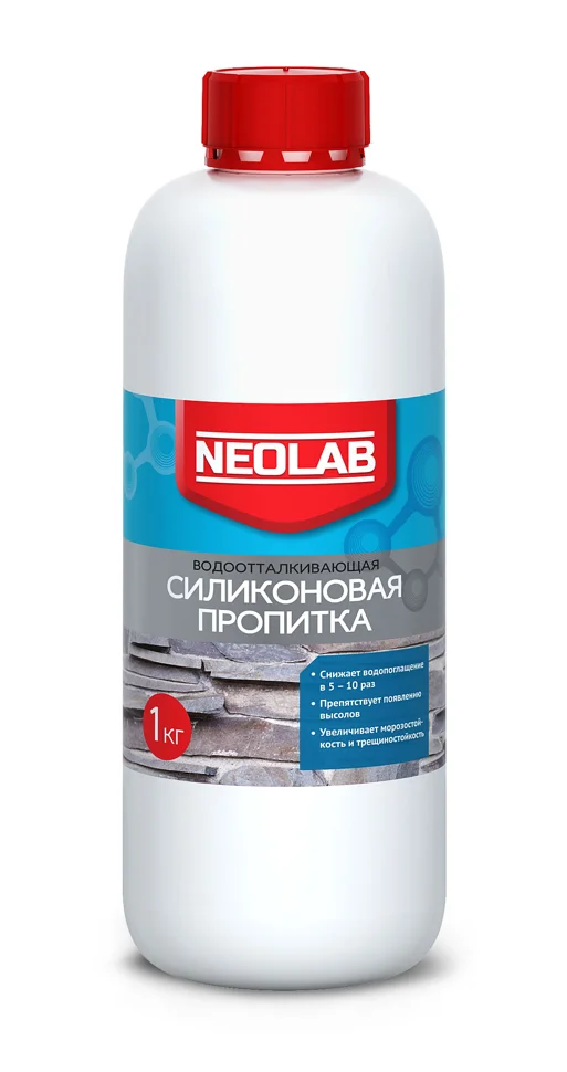 

Пропитка для камня NEOLAB силиконовая водоотталкивающая 1кг