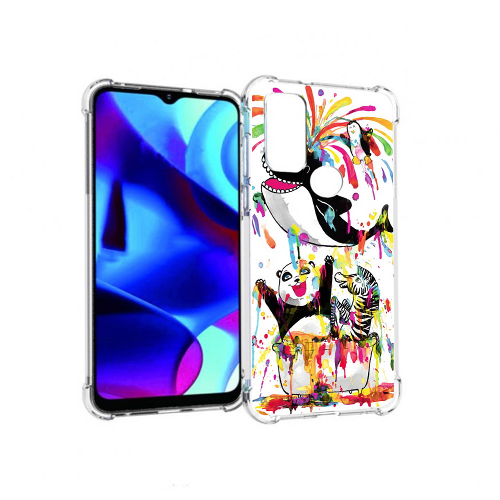 

Чехол MyPads Tocco для Motorola Moto G Хиппи кит (PT227075.349.191), Прозрачный, Tocco