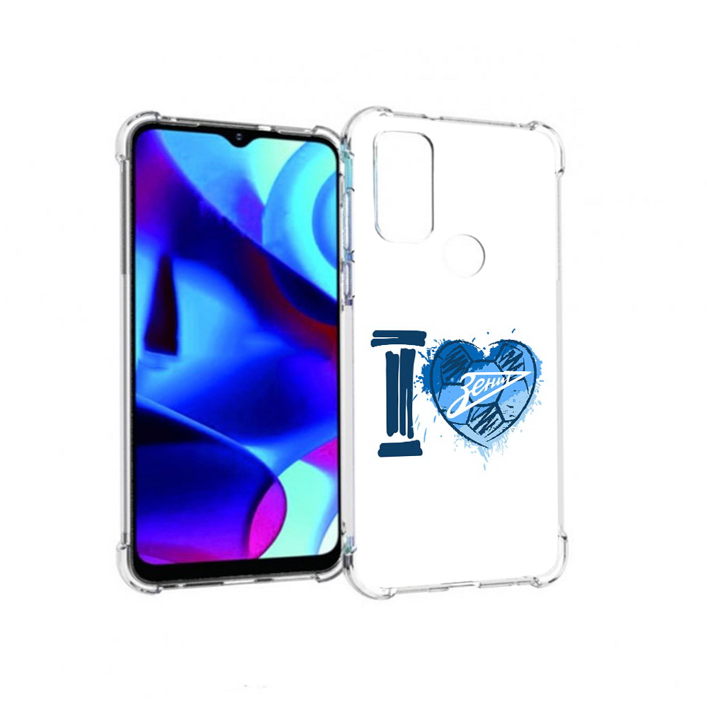 

Чехол MyPads Tocco для Motorola Moto G ФК я люблю зенит (PT227075.349.186), Прозрачный, Tocco