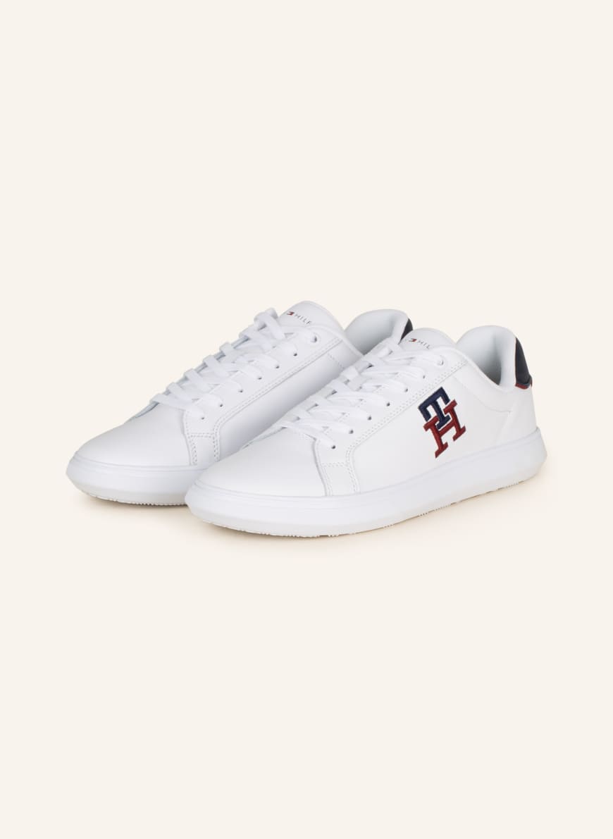 

Кеды мужские Tommy Hilfiger 1001326853 белые 40 RU (доставка из-за рубежа), 1001326853