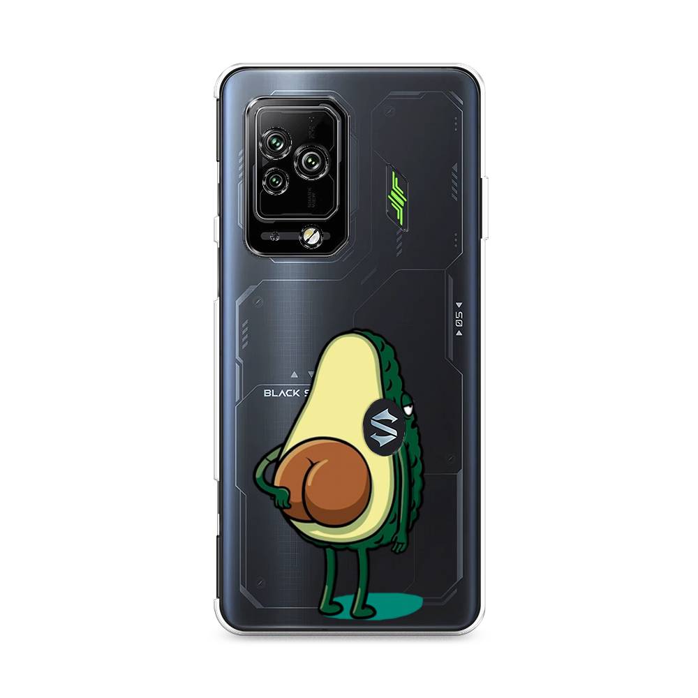 

Чехол Awog на Xiaomi Black Shark 5 Pro "Попа авокадо", Разноцветный, 314150-10