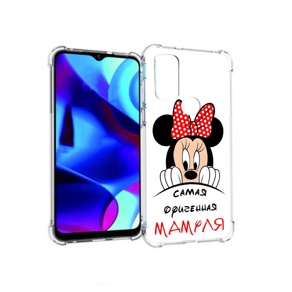 

Чехол MyPads Tocco для Motorola Moto G Самая лучшая мамуля Мини Маус (PT227075.349.152), Прозрачный, Tocco