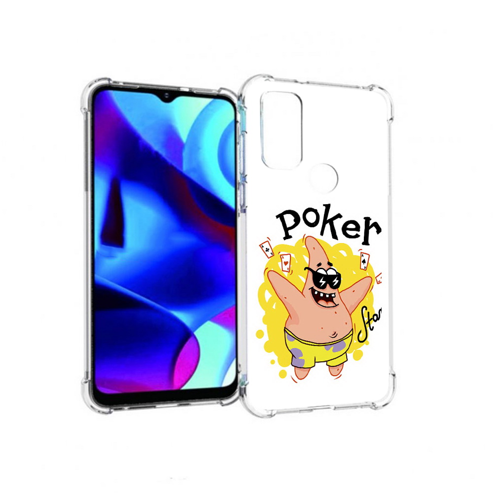 

Чехол MyPads Tocco для Motorola Moto G Патрик (PT227075.349.133), Прозрачный, Tocco