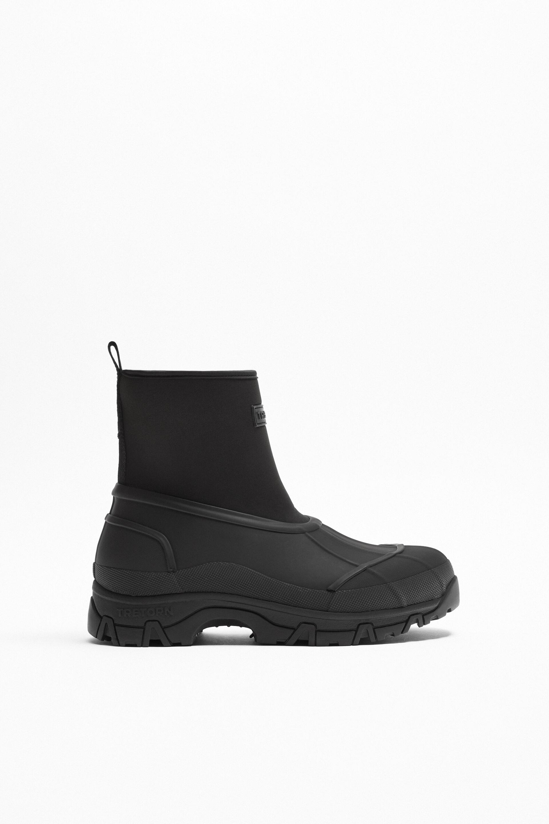 

Резиновые ботинки мужские ZARA 222707 черные 41 RU (доставка из-за рубежа), 222707