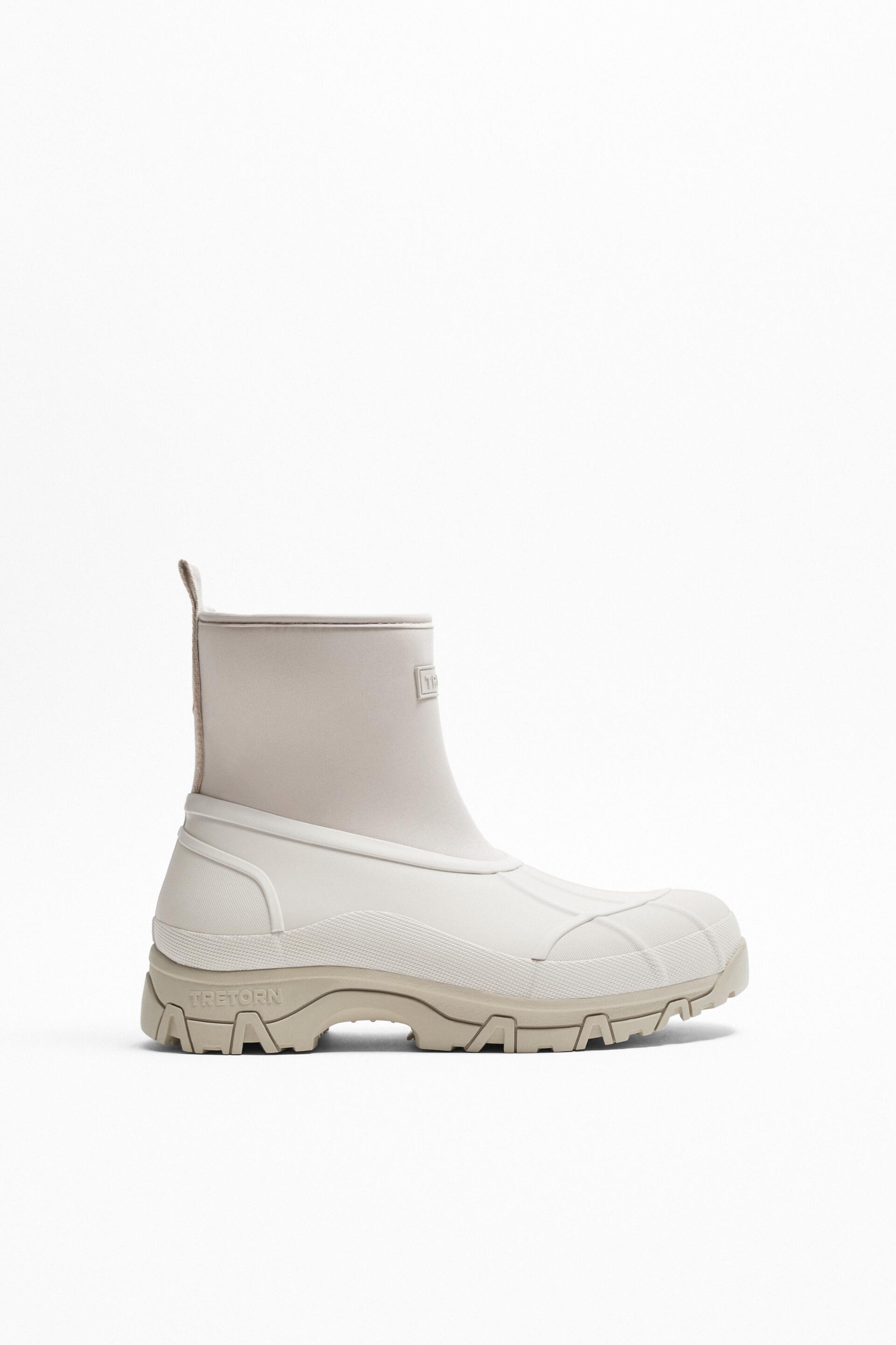 

Резиновые ботинки мужские ZARA 12052020 белые 44 RU (доставка из-за рубежа), 12052020