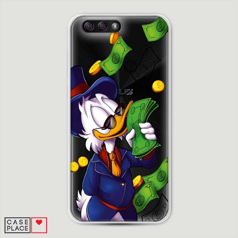 Чехол на Asus Zenfone 4 ZE554KL Scrooge McDuck with Money