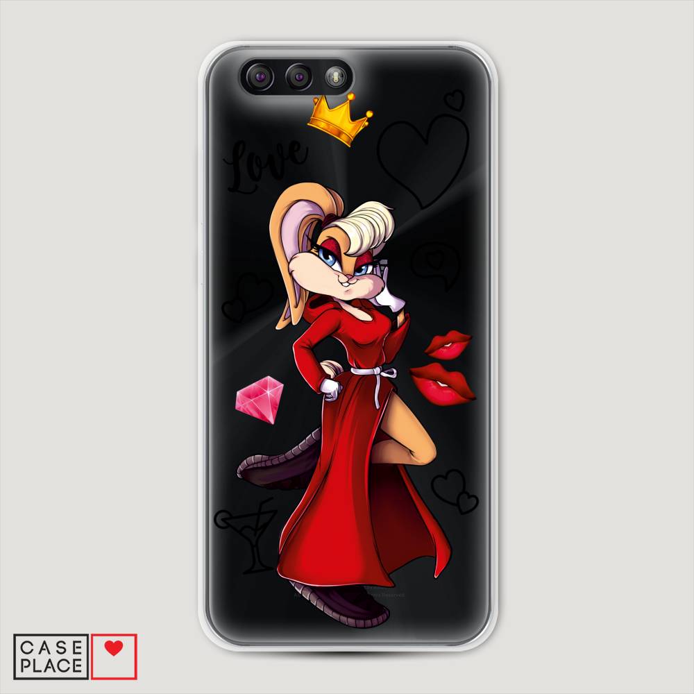 

Чехол на Asus Zenfone 4 ZE554KL "Rich Lola Bunny", Красный;бежевый;оранжевый, 42950-6