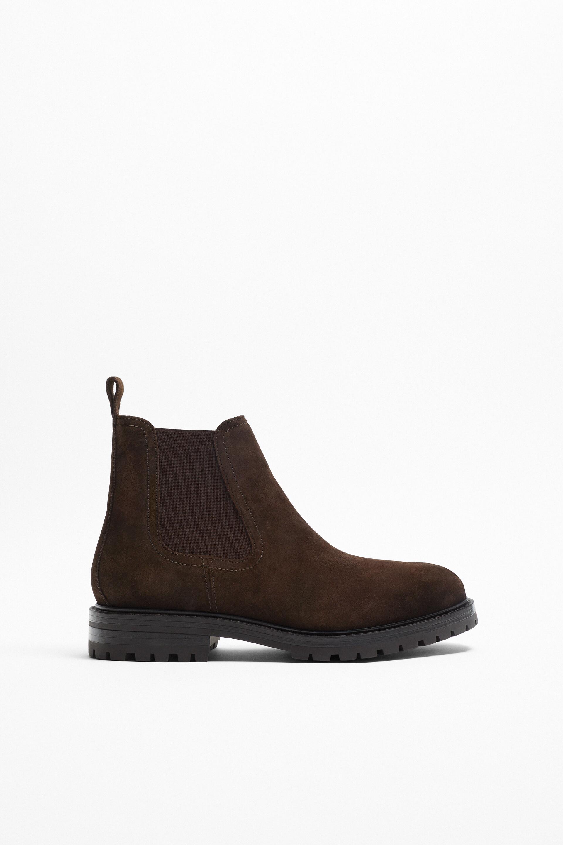 

Ботинки мужские ZARA 12048020 коричневые 43 RU (доставка из-за рубежа), 12048020