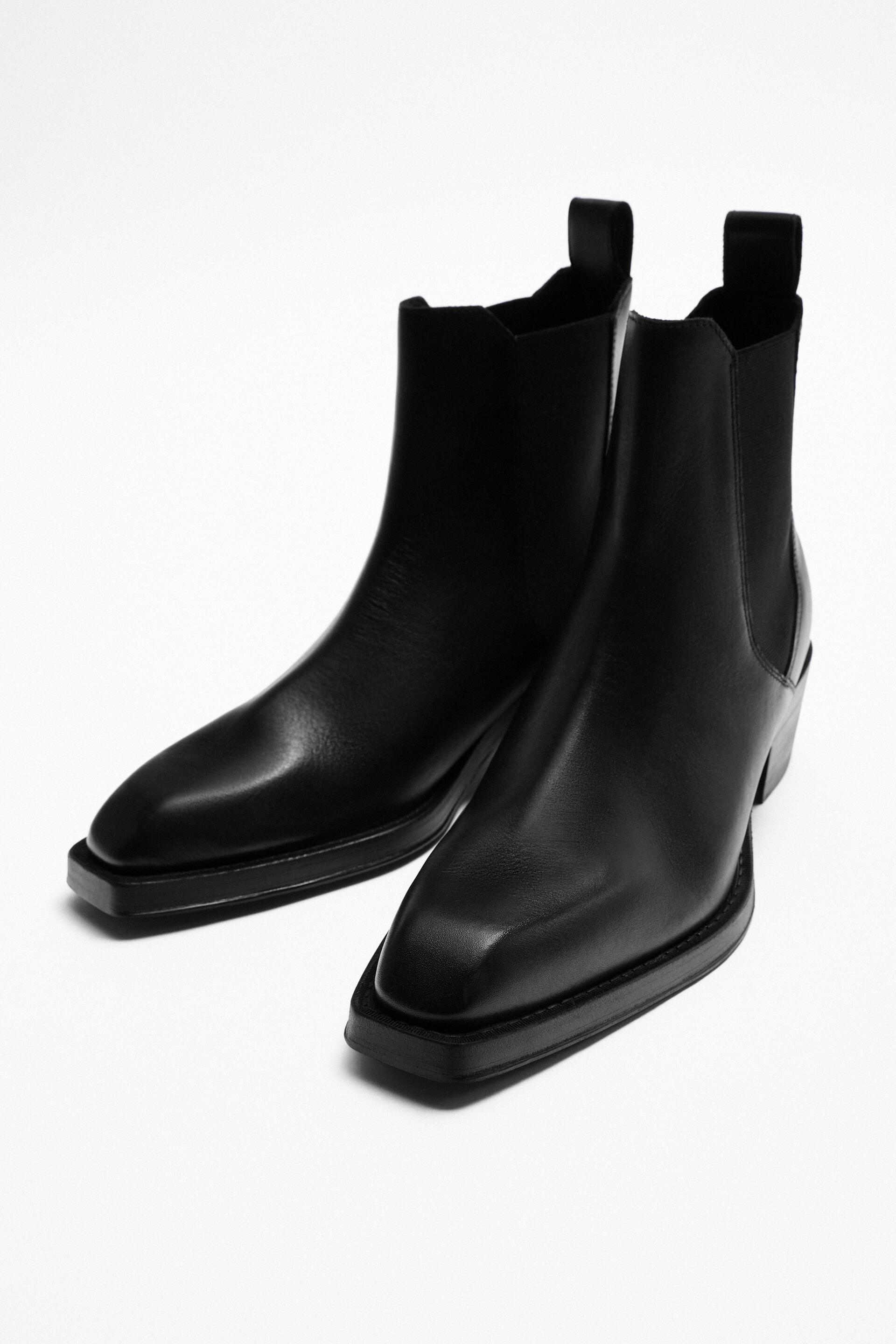 

Ботинки мужские ZARA 12022020 черные 39 EU (доставка из-за рубежа), 12022020