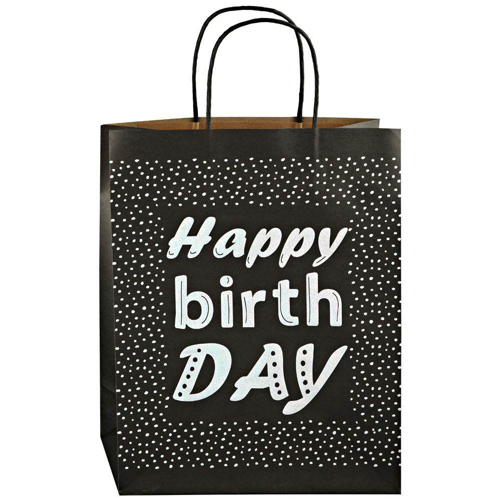 

Пакет подарочный из крафт-бумаги Magic Pack Happy Day 26х324х127 мм