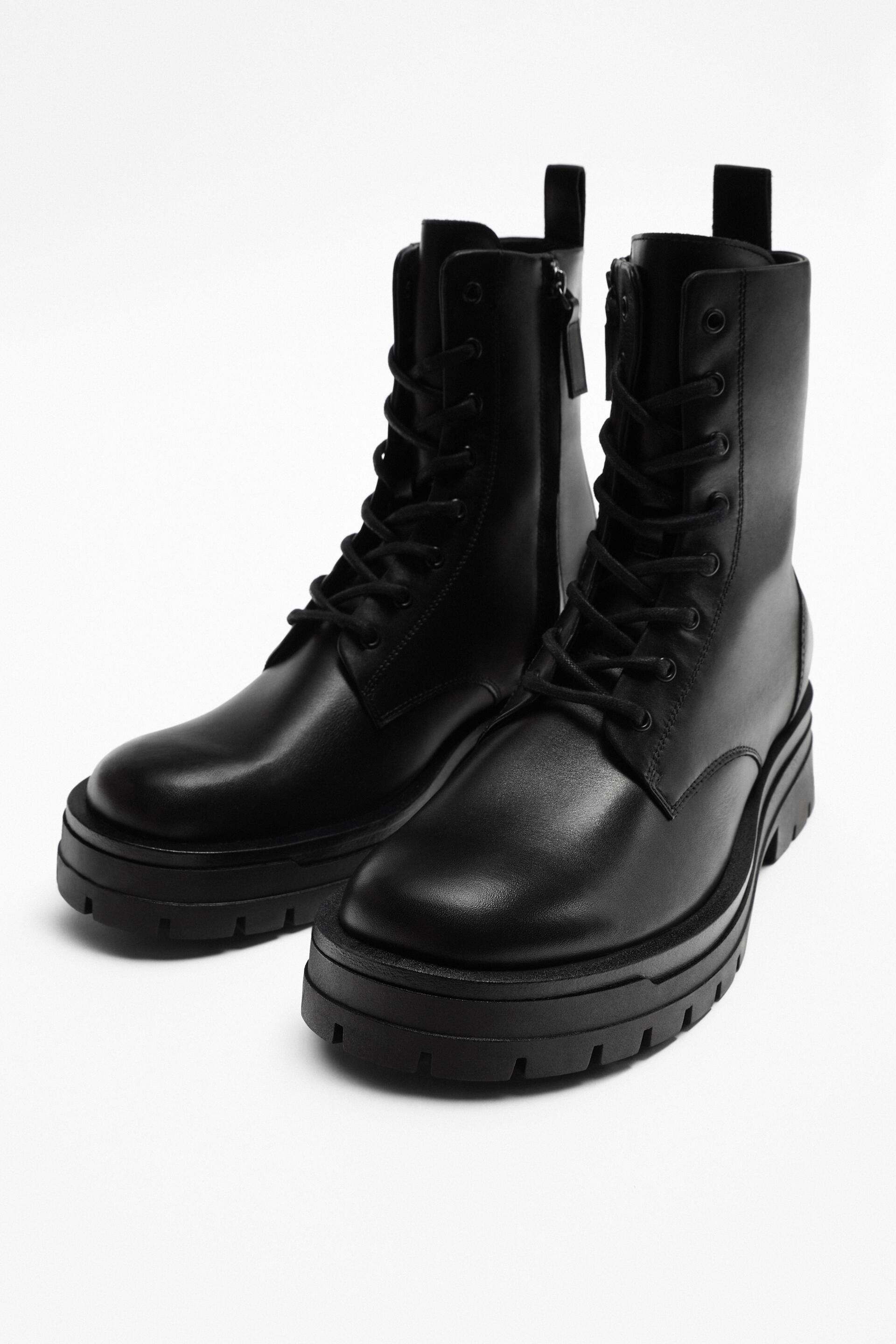 

Ботинки мужские ZARA 199712 черные 39 RU (доставка из-за рубежа), 199712