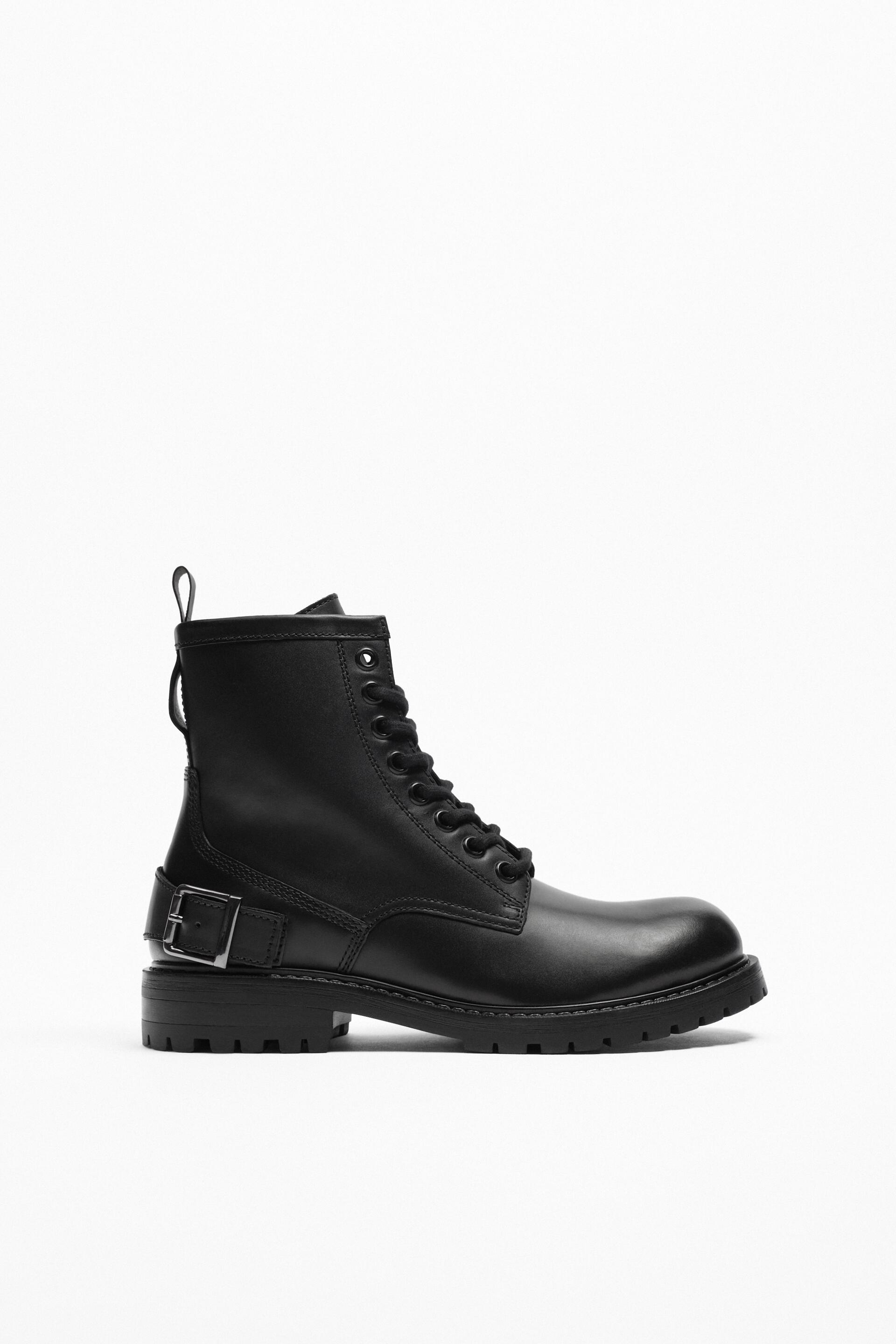 

Ботинки мужские ZARA 12014920 черные 42 RU (доставка из-за рубежа), 12014920