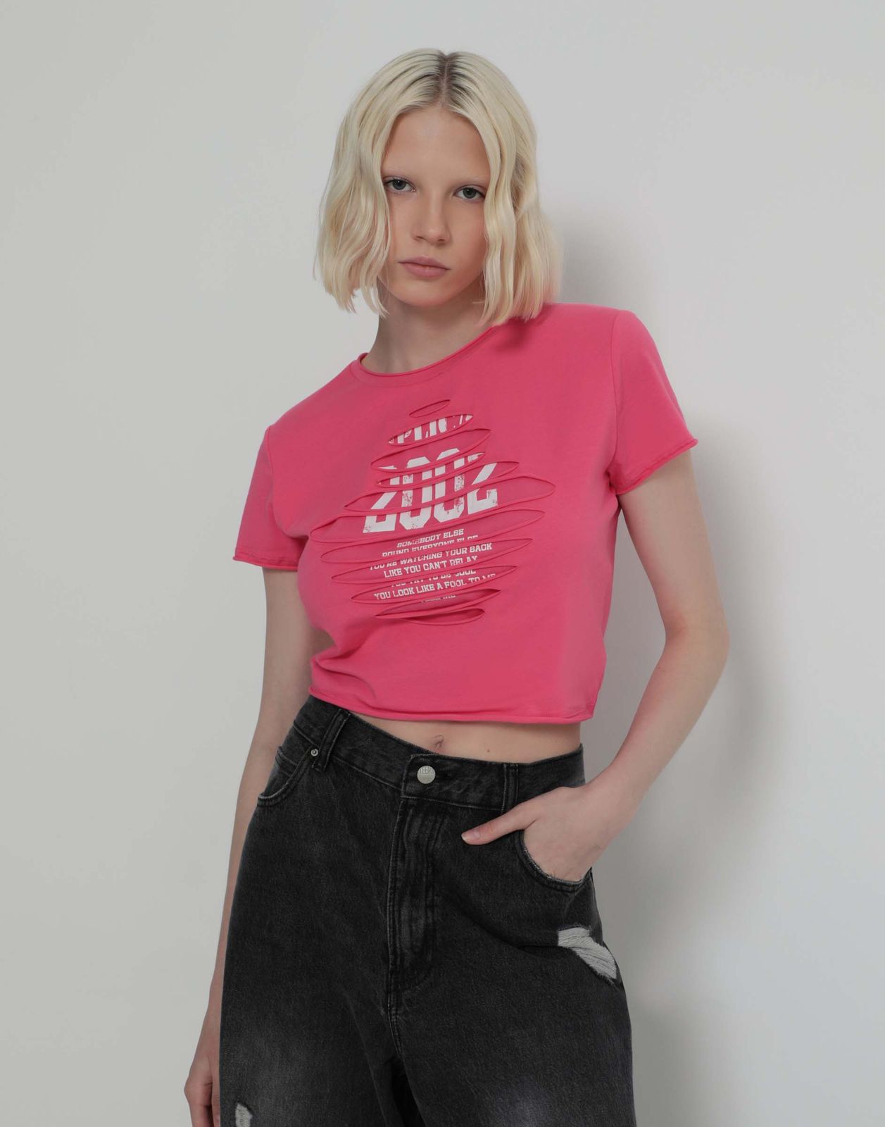 

Футболка для девочки Gloria Jeans GKT024050 розовый 16-18л/170, GKT024050