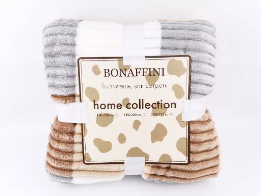 фото Плед тм "bonaffini", арт bon028 размер 180х200см , nobrand