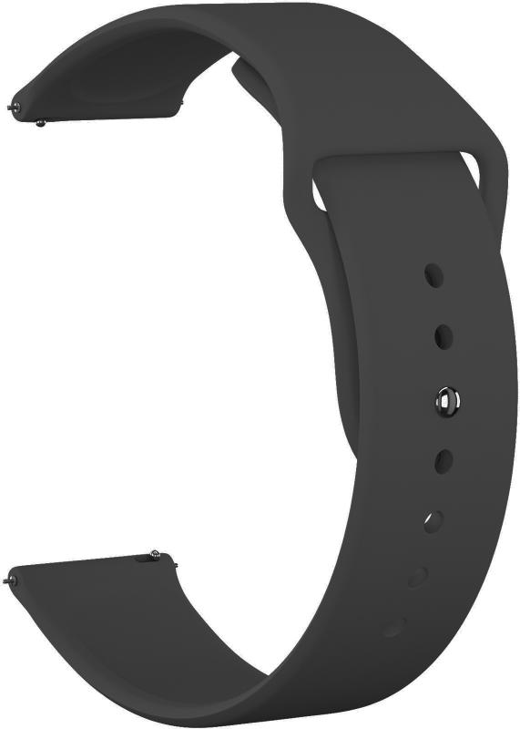 

Ремешок Sport Band 20 для Samsung Galaxy WatchActive/Active 2 (Темно-серый)